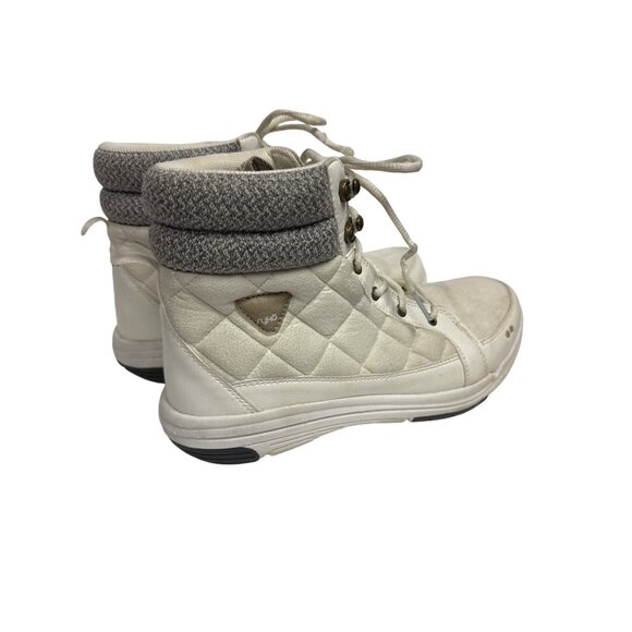 Ryka Aurora Women's Boots Ankle White Lightweight Quilted Size 9 - Picture 5 of 9